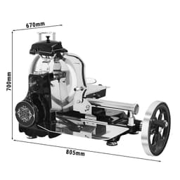 BERKEL | Schwungradmaschine Tribute  - Messer: Ø 300mm - Schwarz