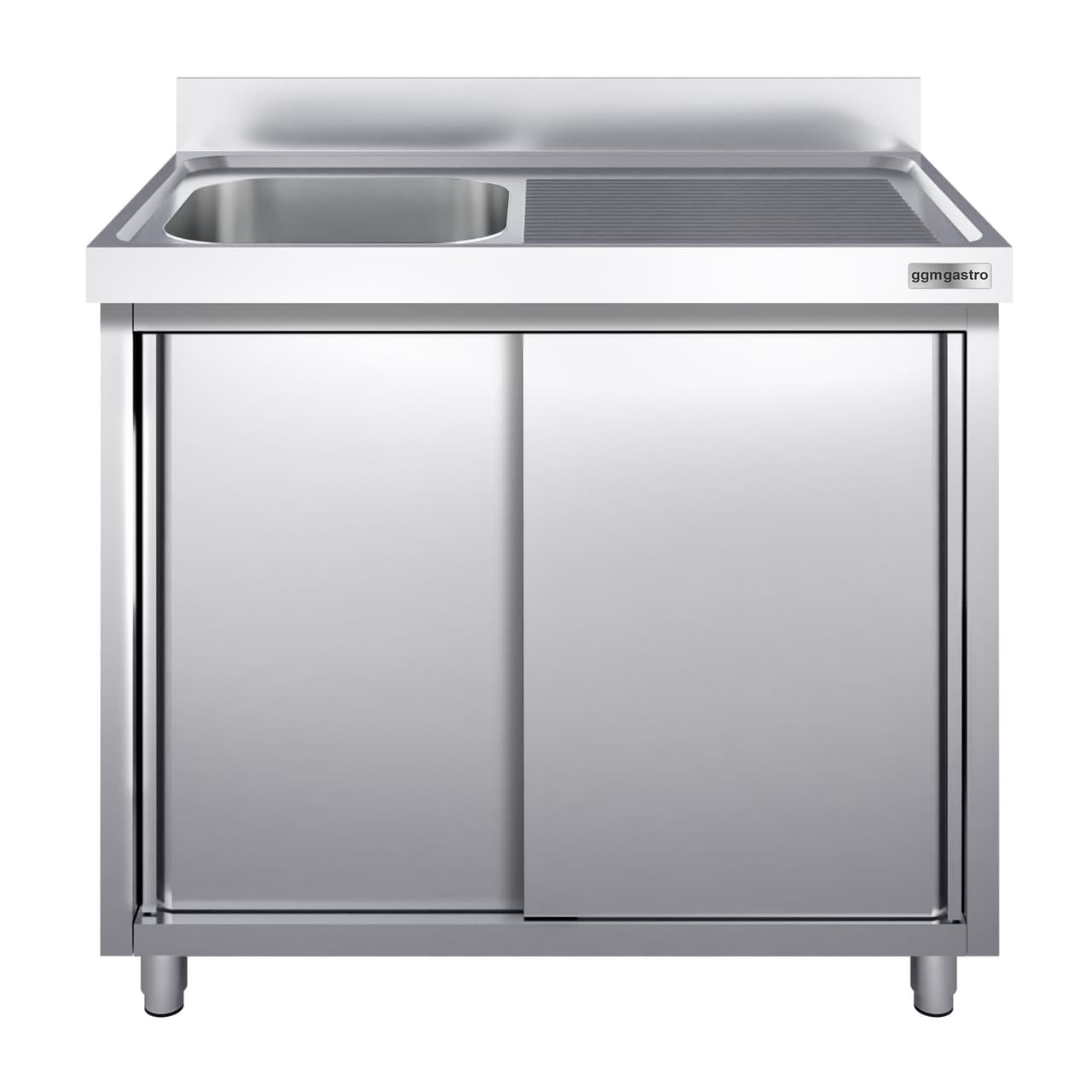 Spülschrank PREMIUM - 1400x600mm - mit 1 Becken links