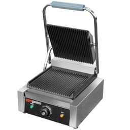 Kontaktgrill - 2,2 kW - oben & unten Gerillt - Grillfläche: 230x230mm