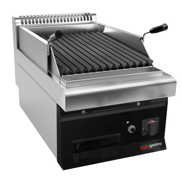 Gas Lavasteingrill - 7 kW - Grillrost neigbar