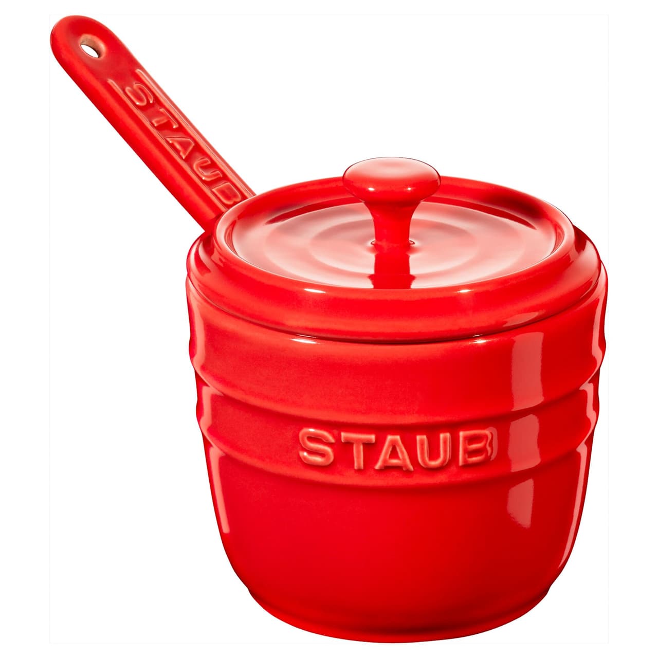 STAUB | CERAMIQUE - Zuckerdose - Ø 90mm - Keramik - Kirsch-Rot