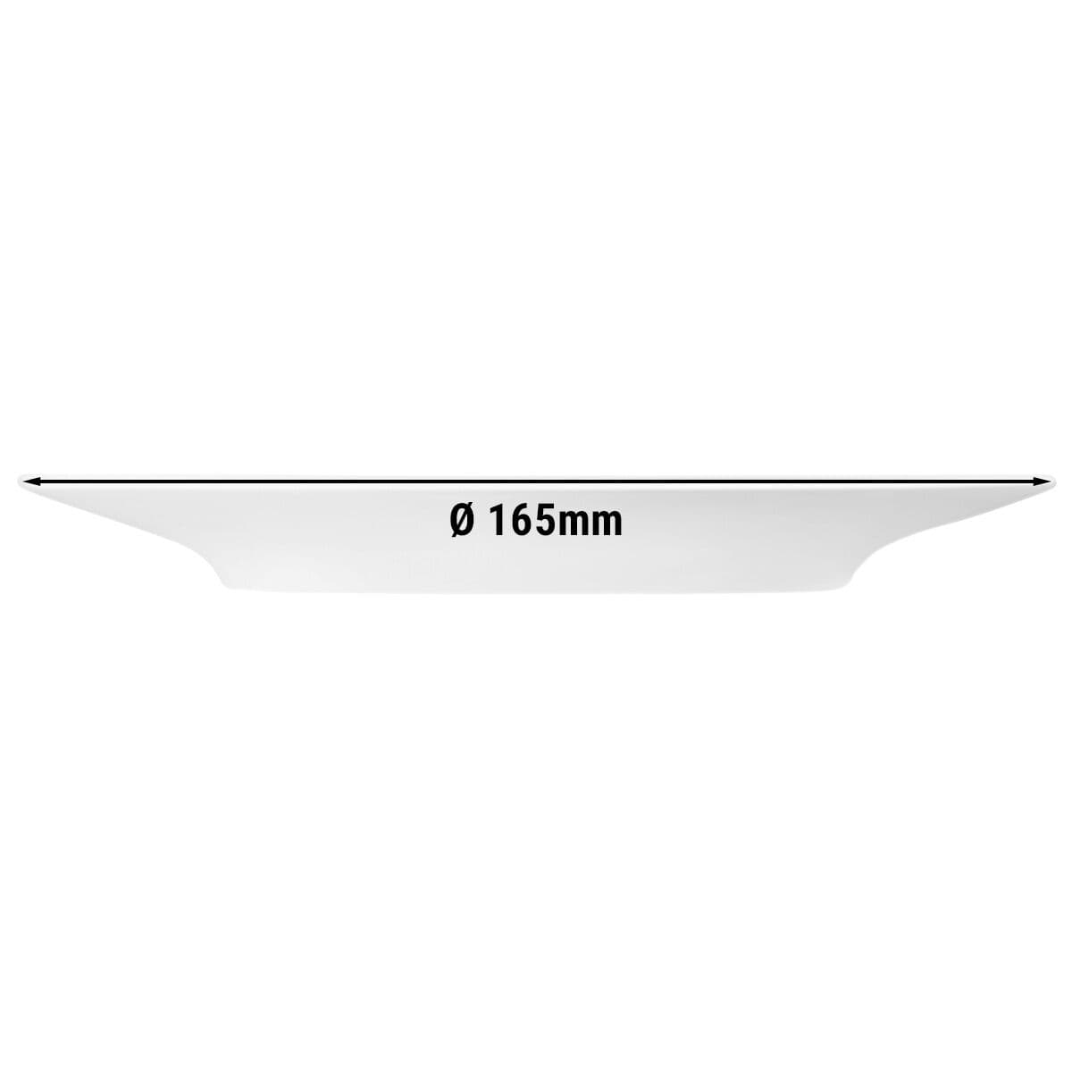 (6 Stück) SELTMANN WEIDEN | Untertasse - rund groß Ø 165mm