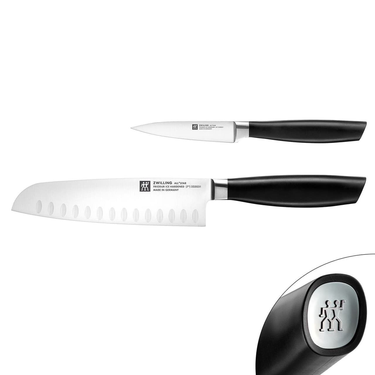 ZWILLING | ALL * STAR - Messerset - 2-tlg - Silber