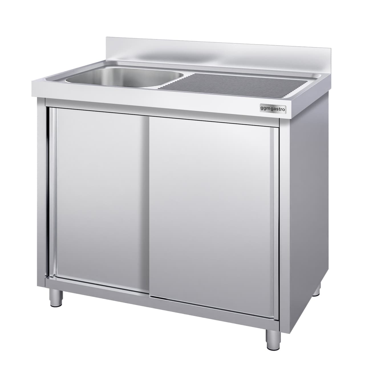 Spülschrank PREMIUM - 1000x600mm - mit 1 Becken links