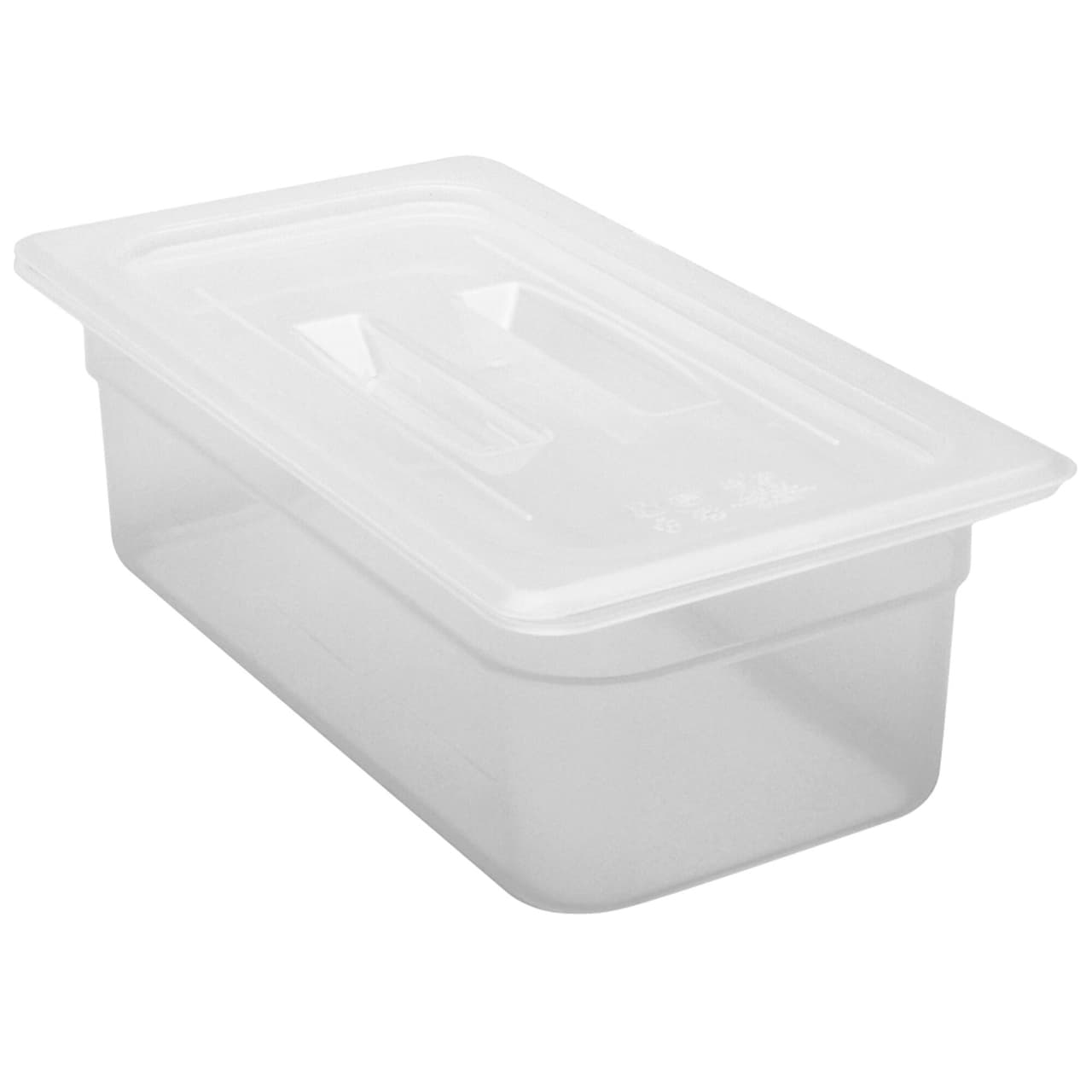 (6 Stück) CAMBRO | CAMWEAR® -  Polypropylen GN 1/3 Behälter - milchig - Tiefe: 100mm