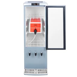 GASTRO-COOL | Dispenserkühlschrank - 110 Liter - 1 Tür - Silber