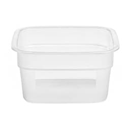 (6 Stück) CAMBRO | CAMSQUARES® -  FreshPro Behälter - 0,47 Liter - Transparent