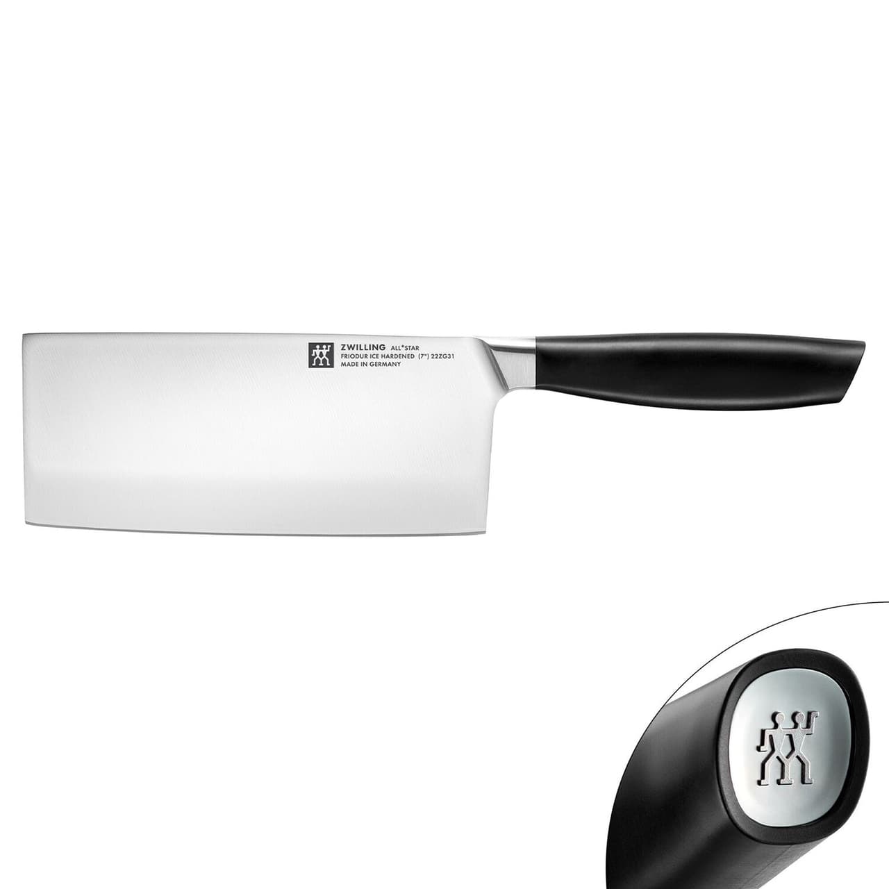 ZWILLING | ALL * STAR - Chinesisches Kochmesser - Klinge: 180mm - Silber