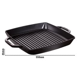 STAUB | GRILL PANS - Grillpfanne - 330x330mm - Gusseisen - Schwarz