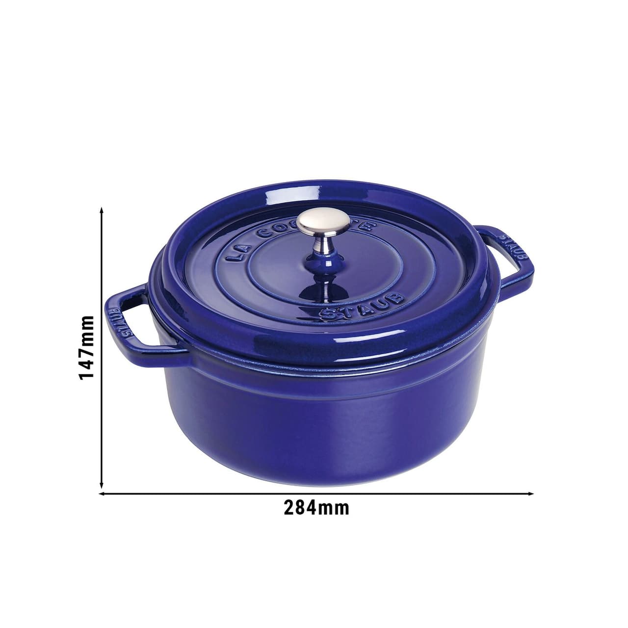 STAUB | LA COCOTTE - Cocotte - Ø 220mm - Gusseisen - Dunkelblau