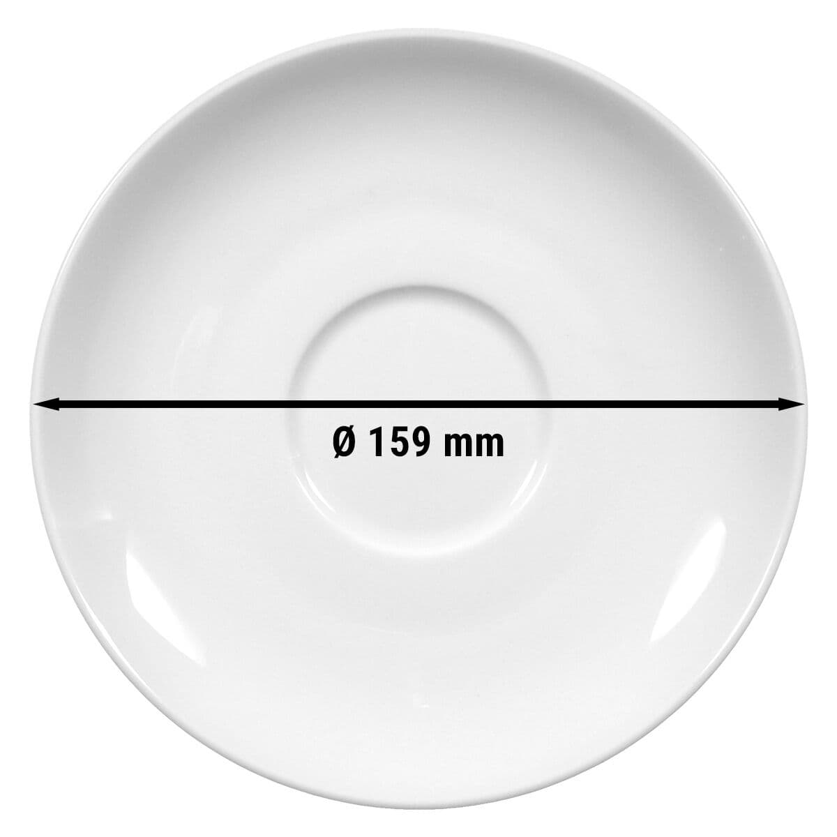 (6 Stück) SELTMANN WEIDEN | Untertasse - Ø 159mm