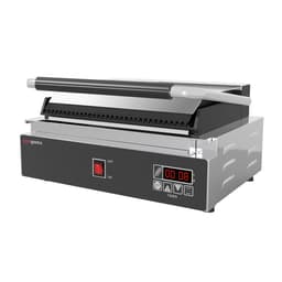 Kontaktgrill - 2,2 kW - Digital - oben & unten Gerillt - Grillfläche: 350x240mm