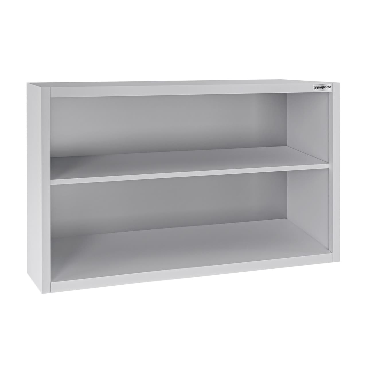 Edelstahl Wandhängeschrank ECO - 1200x400mm - ohne Schiebetür 800mm hoch