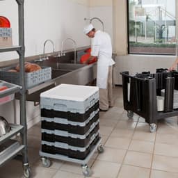 CAMBRO | CAMRACK® -  Korbdeckel - 500x500mm - Grau