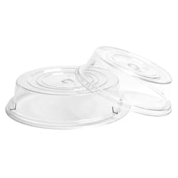 (12 Stück) CAMBRO | CAMCOVERS® - Tellerabdeckhaube aus Camwear® - Polycarbonat - ø 254mm - Transparent