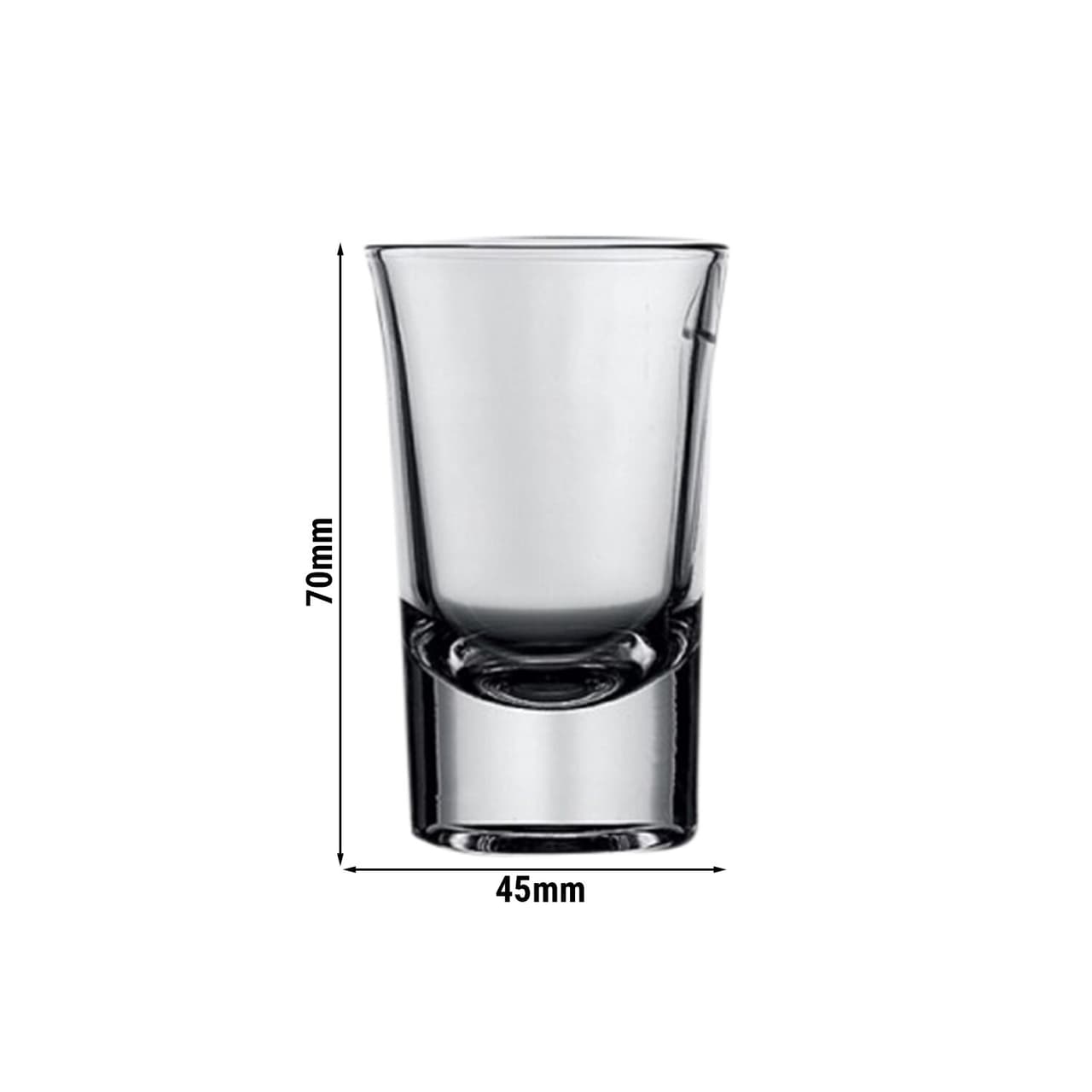 (6 Stück) - Schnapsglas Mammoet  - BUDGETLINE - 35 ml