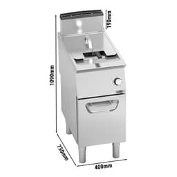 Gas Fritteuse - 18 Liter - 14 kW