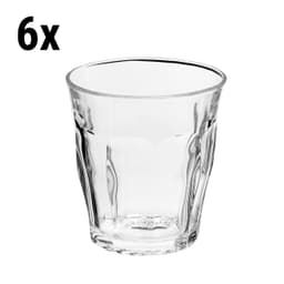 (6 Stück) Duralex Allzweck Trinkglas - PICARDIE - 310 ml - Transparent