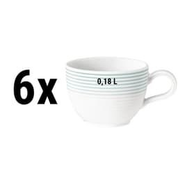 (6 Stück) SELTMANN WEIDEN | Kaffeetasse Tulpe - 0,18 Liter