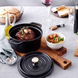 STAUB | LA COCOTTE - Cocotte - Ø 200mm - Gusseisen - Schwarz