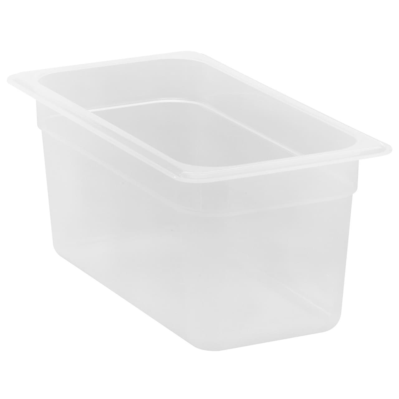 (6 Stück) CAMBRO | CAMWEAR® -  Polypropylen GN 1/3 Behälter - milchig - Tiefe: 150mm