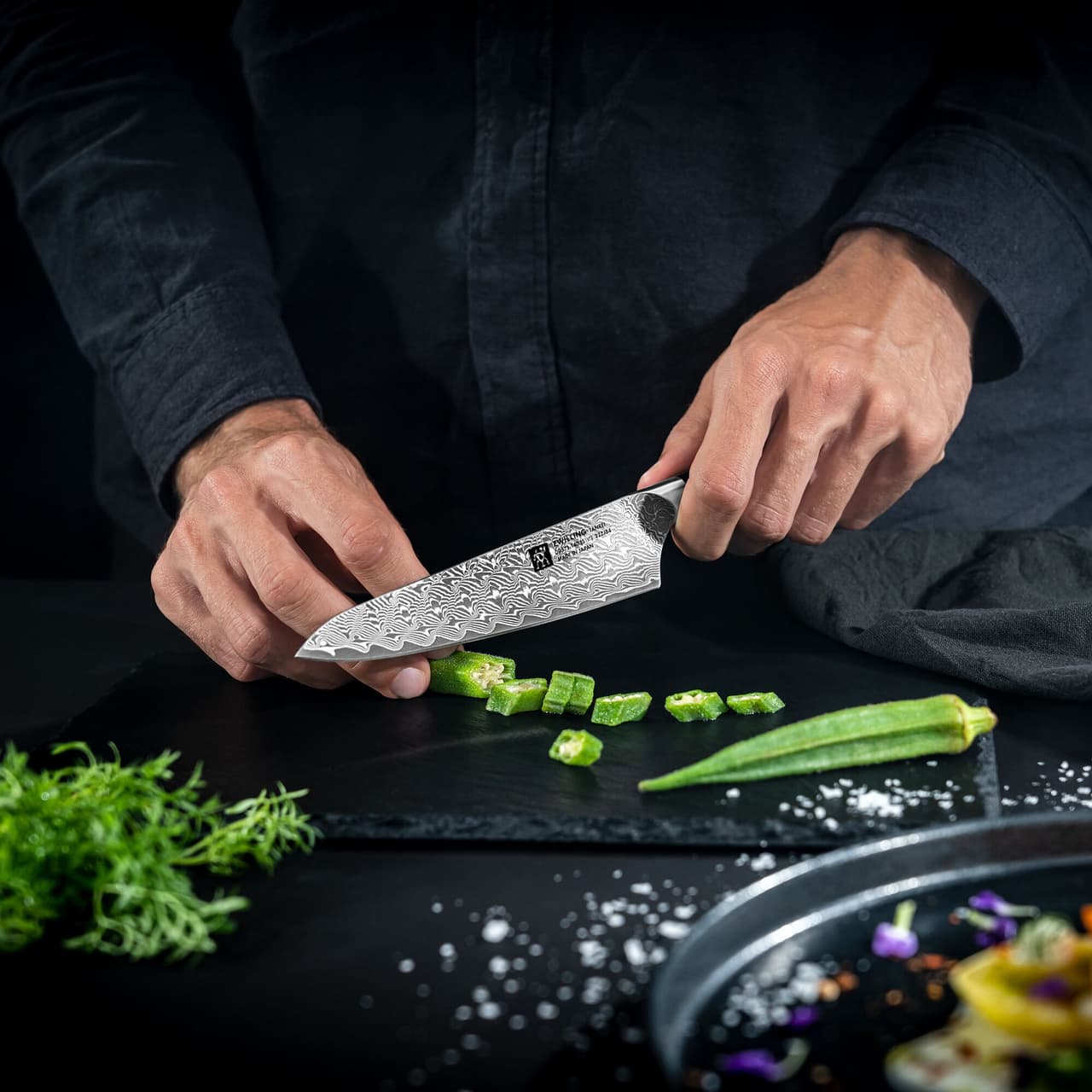 ZWILLING | TANREI - Kochmesser compact - Klinge: 140mm