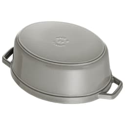 STAUB | LA COCOTTE - Cocotte - oval - 170mm - Gusseisen - Graphit-Grau