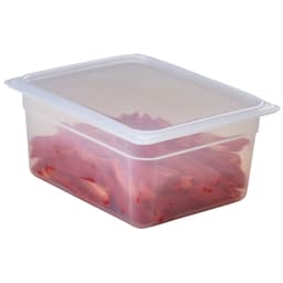 (6 Stück) CAMBRO | CAMWEAR® -  Polypropylen GN 1/2 Behälter - milchig - Tiefe: 150mm