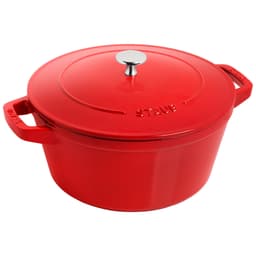 STAUB | STACKABLE SET - Kochtopfset - 3-tlg - Ø 240mm - Gusseisen - Kirsch-Rot