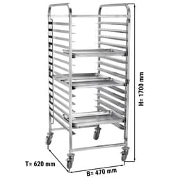 Tablettwagen - 15x EN 60x40