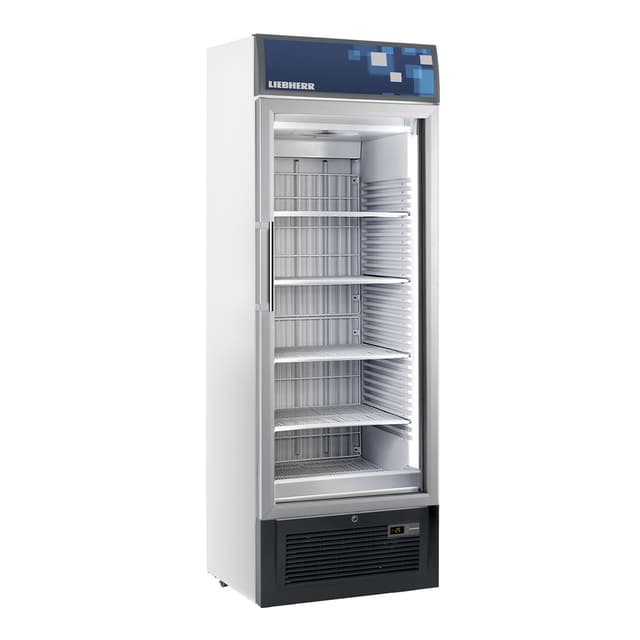 LIEBHERR | Tiefkühlschrank - 307 Liter - mit 1 Glastür - Weiß