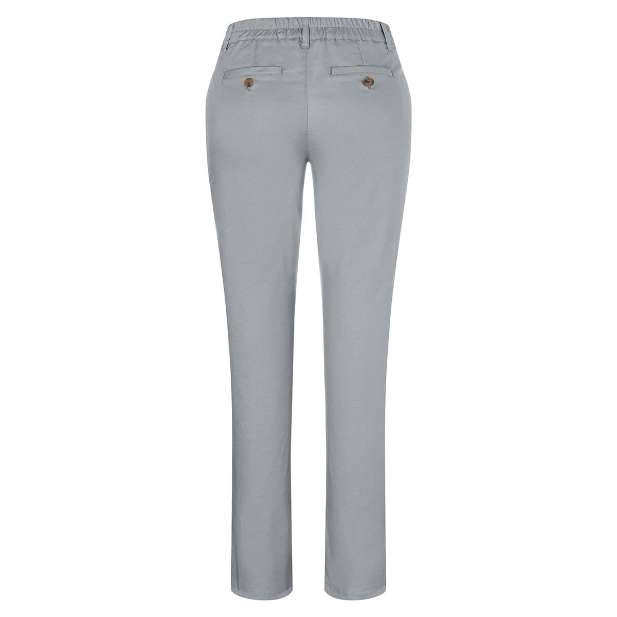 KARLOWSKY | Damen Chinohose Modern-Stretch - Stahlgrau - Größe: 36