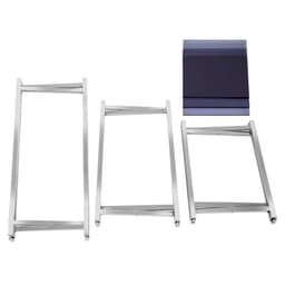 (3 Stück) Beistell-/ Couchtisch Set - klappbar Höhe: 700, 900 & 1200mm