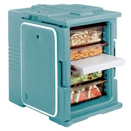 CAMBRO | ULTRA PAN CARRIER® - Thermobehälter 57 Liter - für 4x GN 1/1 Behälter - Schieferblau