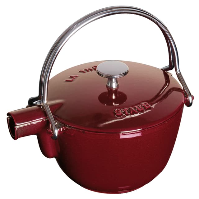 STAUB | SPECIALITIES - Teekanne - 1,1 Liter - Gusseisen - Grenadine-Rot