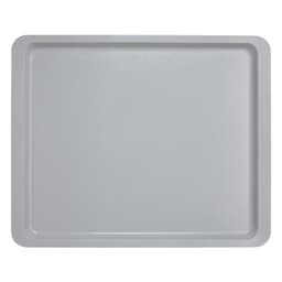 (12 Stück) CAMBRO | Polyester Lite Tablett - GN 1/2 - abgeflachte Kanten - Lichtgrau