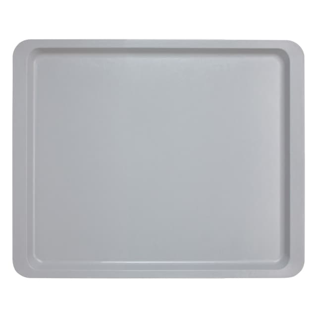 (12 Stück) CAMBRO | Polyester Lite Tablett - GN 1/2 - abgeflachte Kanten - Lichtgrau