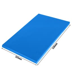 Schneidebrett - 325x530mm - Dicke 20mm - Blau