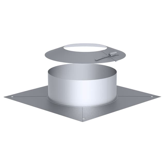 Kopfabdeckung mit Wetterkragen - Ø 250 mm