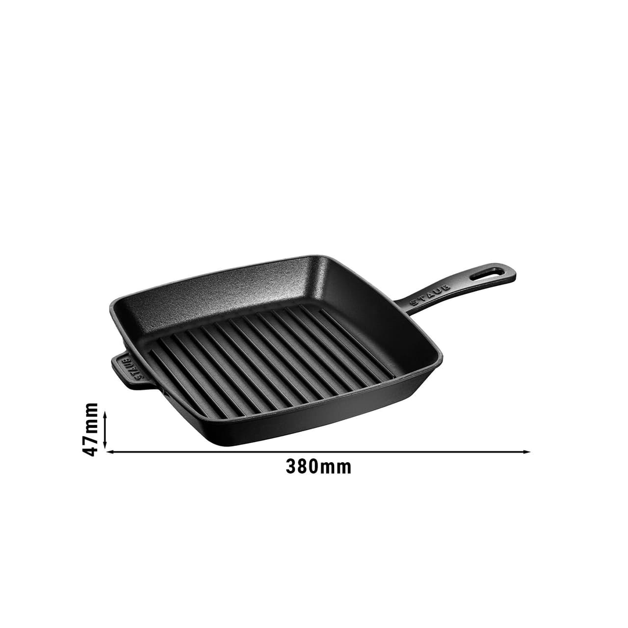 STAUB | GRILL PANS - American Grill - 260x260mm - Gusseisen - Schwarz