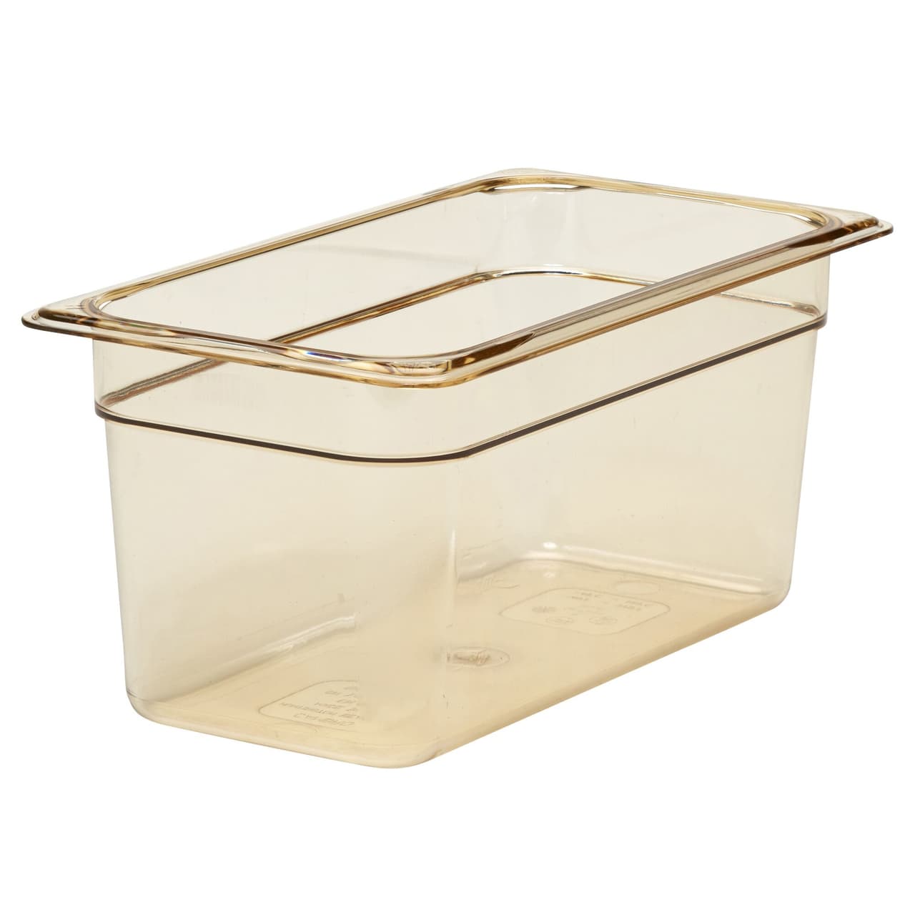 (6 Stück) CAMBRO | H-PAN™ -  Hitzebeständige GN 1/3 Behälter - Bernstein - Tiefe: 150mm