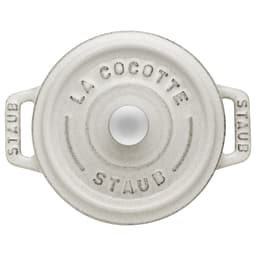 STAUB | LA COCOTTE - Mini Cocotte - Ø 100mm - Gusseisen - Weisser Trüffel