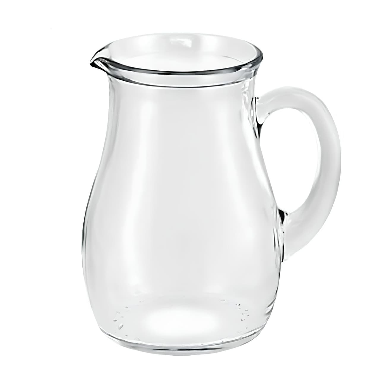 (6 Stück) Glas Krug/ Karaffe - VILLAGE - 500ml - mit Henkel