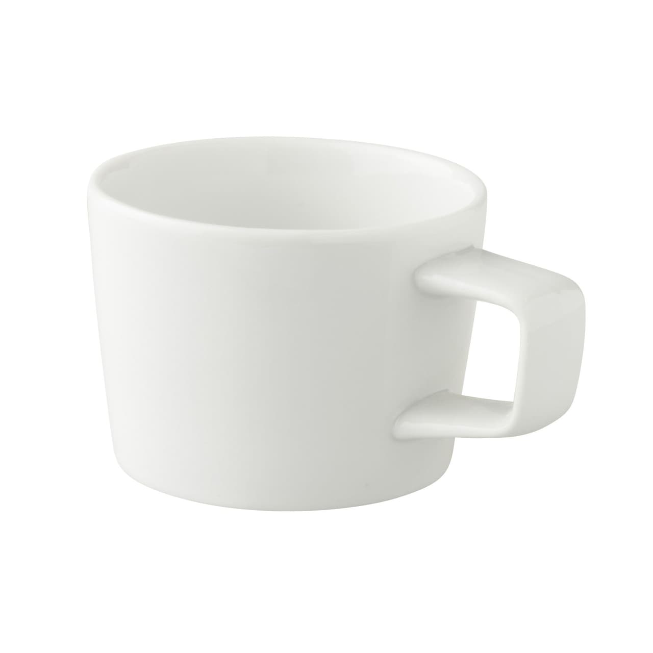 (12 Stück) WHITE DELIGHT - Kaffeetasse - 150ml - Weiß