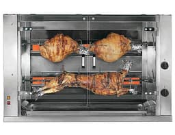 Elektro Lamm- & Spanferkelgrill - 13,2kW - mit 2 Spießen