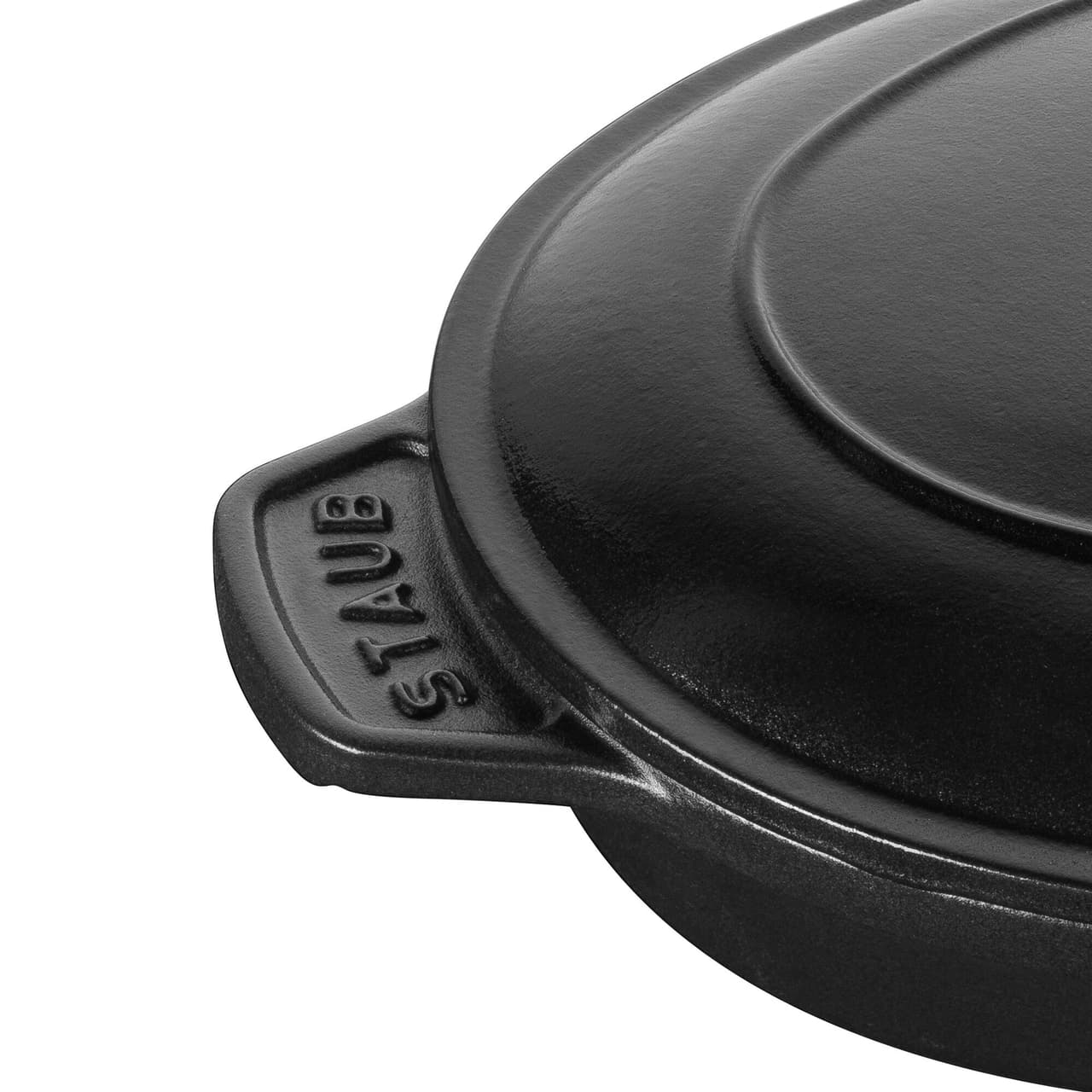 STAUB | SPECIALITIES - Ofenform mit Deckel - oval - 230mm - Gusseisen - Schwarz