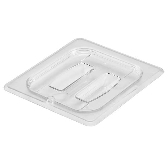 (6 Stück) CAMBRO | CAMWEAR® -  Polycarbonat GN-Deckel 1/6 - mit Griff - Clear