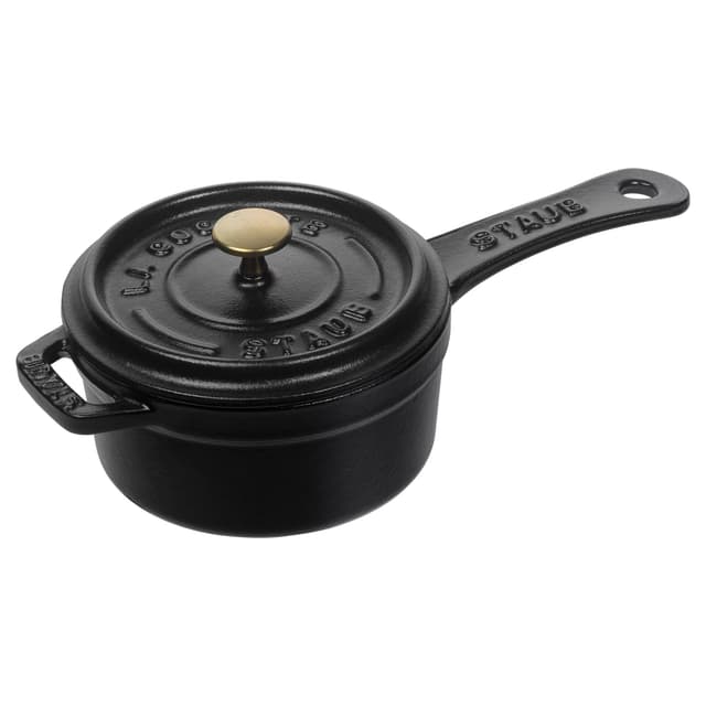 STAUB | SPECIALITIES - Mini Stieltopf - Ø 100mm - Gusseisen - Schwarz