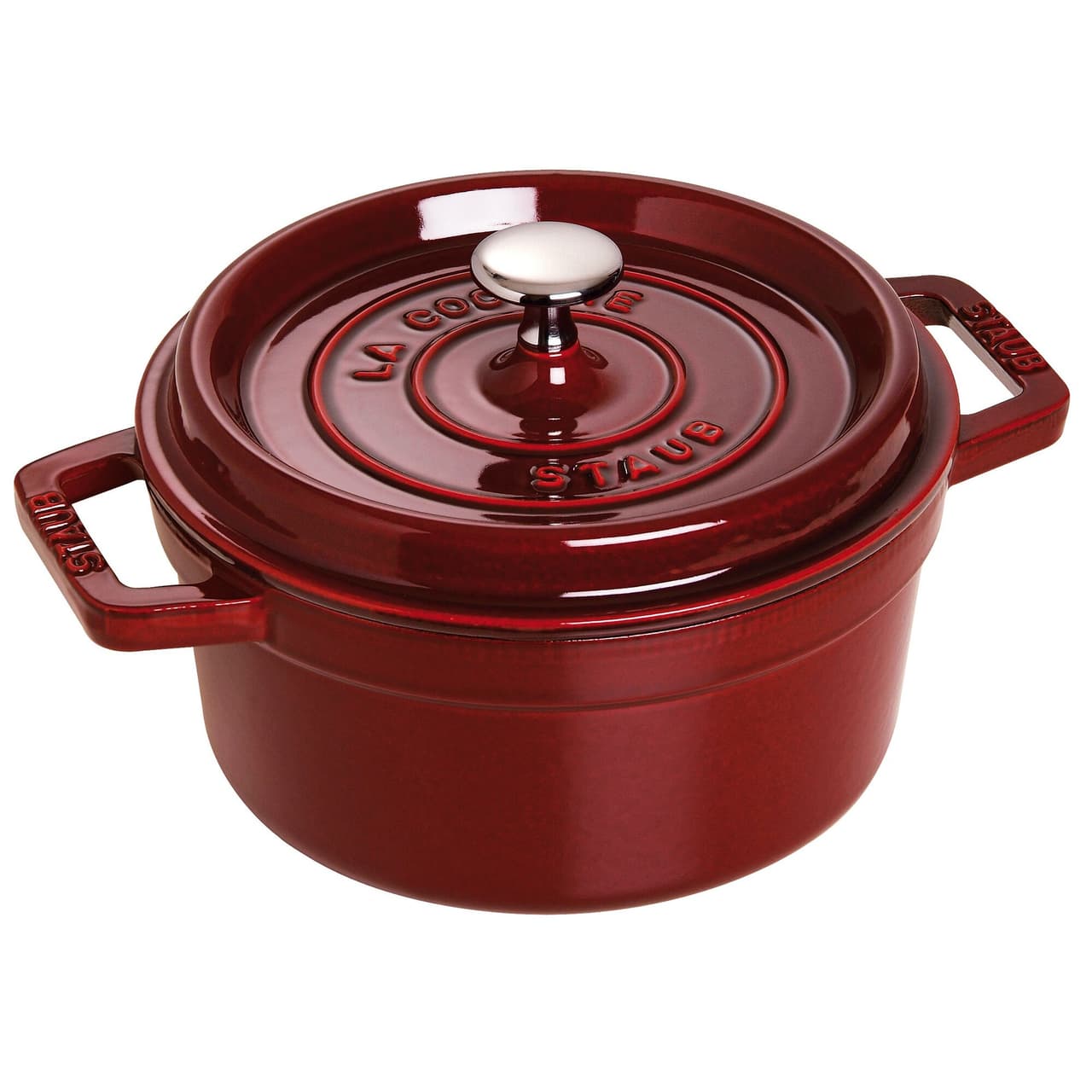 STAUB | LA COCOTTE - Cocotte - Ø 180mm - Gusseisen - Grenadine-Rot