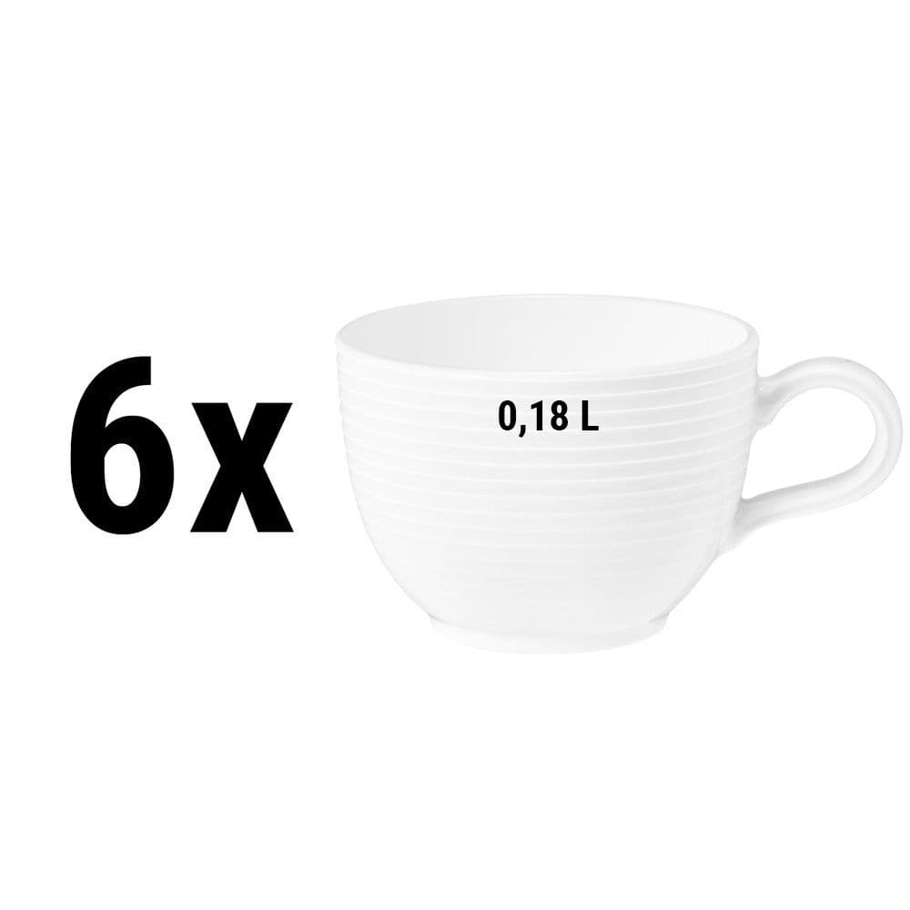 (6 Stück) SELTMANN WEIDEN | Kaffeetasse Tulpe - 0,18 Liter